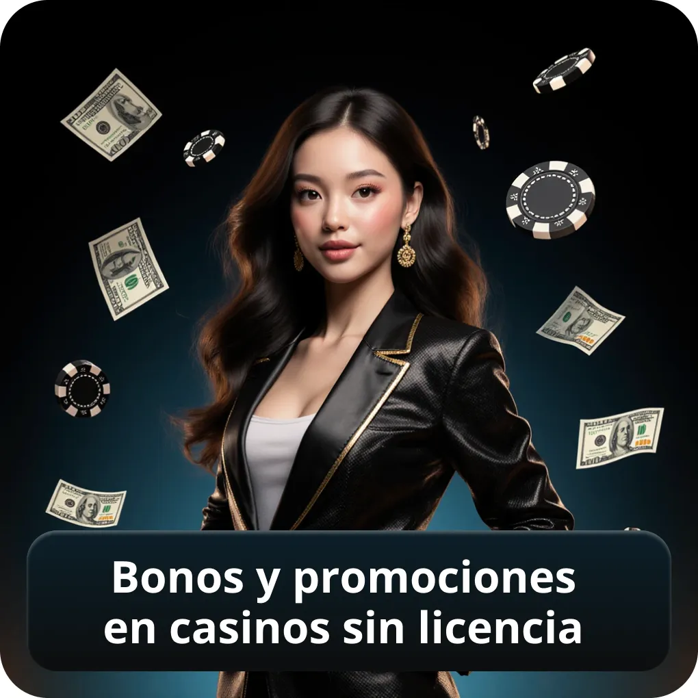 Bonos y promociones en casinos sin licencia