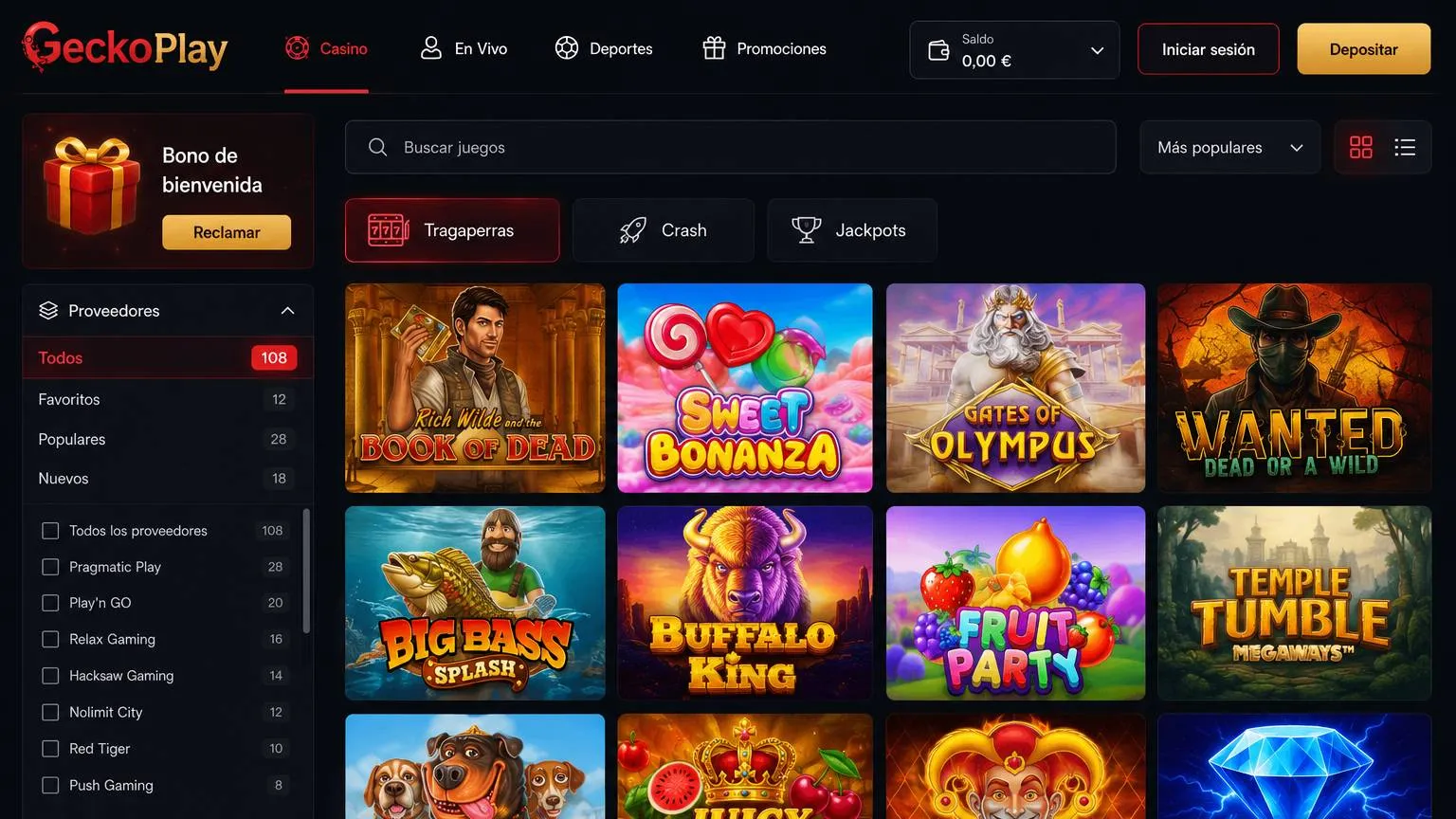 Juegos y proveedores de software – casinos online nuevos