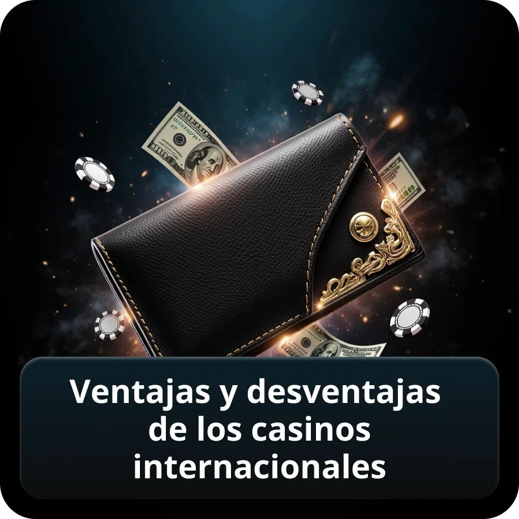 Ventajas y desventajas de los casinos internacionales