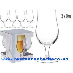 Gafas de alta calidad/ apto para lavavajillas set de 12 Copas de vino Tinto Pasabahce/ 370 ml 